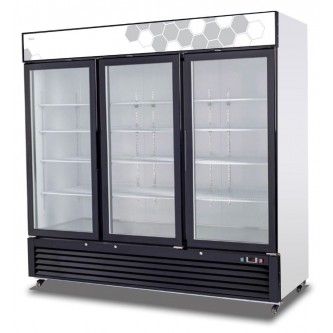3 Glass Door Reach-in Freezer (Migali)